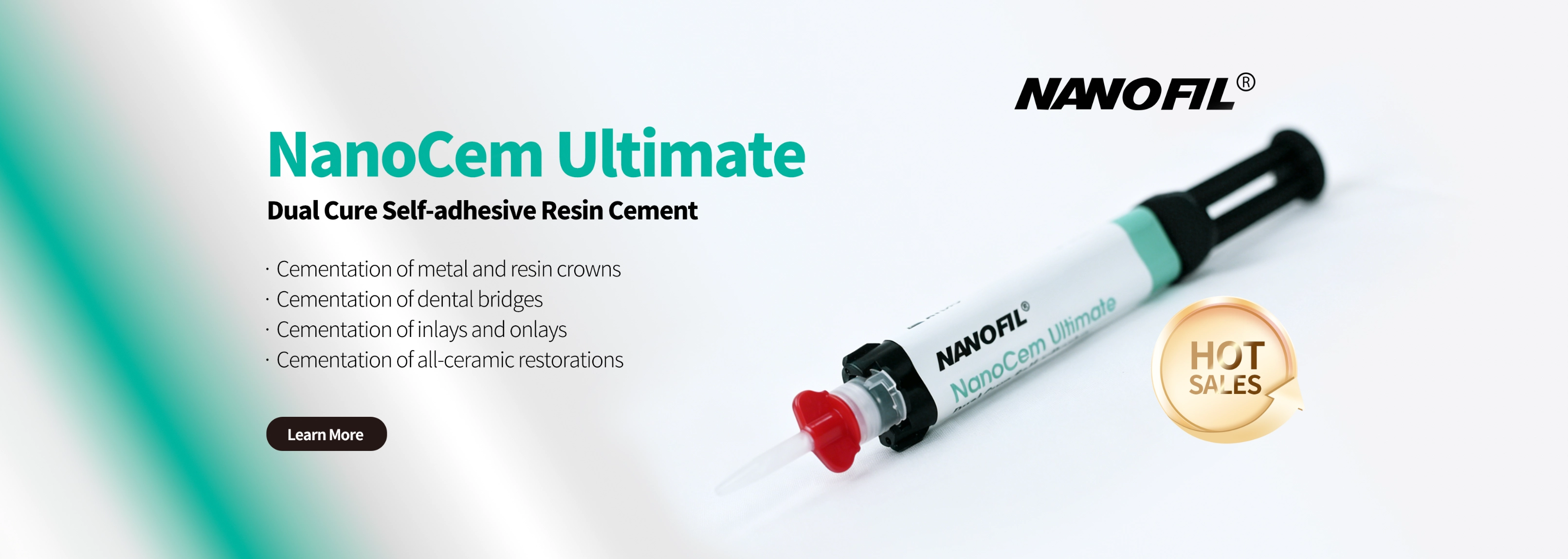 Nanocem Ultimate Dual Cure Self-adhesive Resin Cement