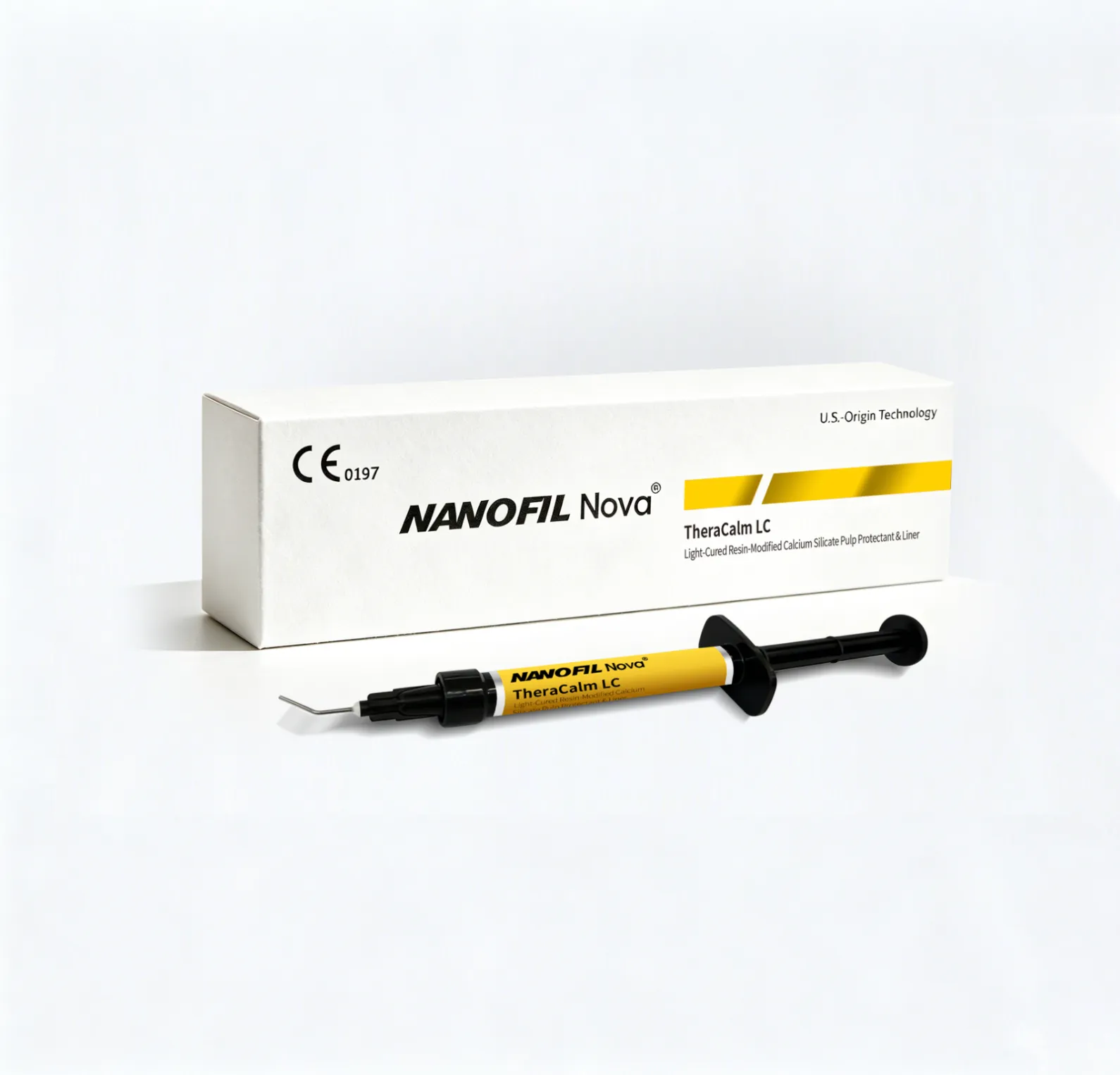 NANOFIL Nova TheraCalm LC  Light-Cured Resin-Modified Calcium Silicate Pulp Protectant & Liner
