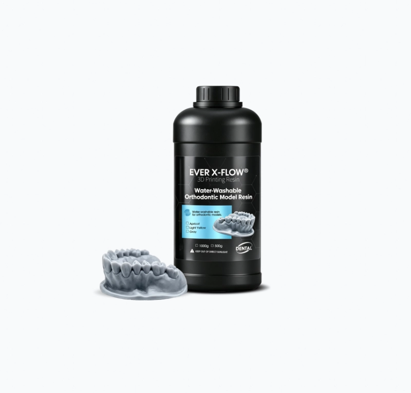EVER X-FLOW® Résine 3D lavable à l’eau pour modèles orthodontiques