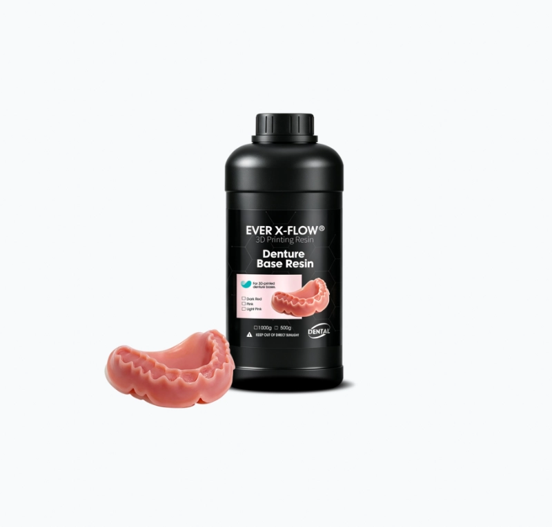 EVER X-FLOW® Résine 3D pour bases prothétiques